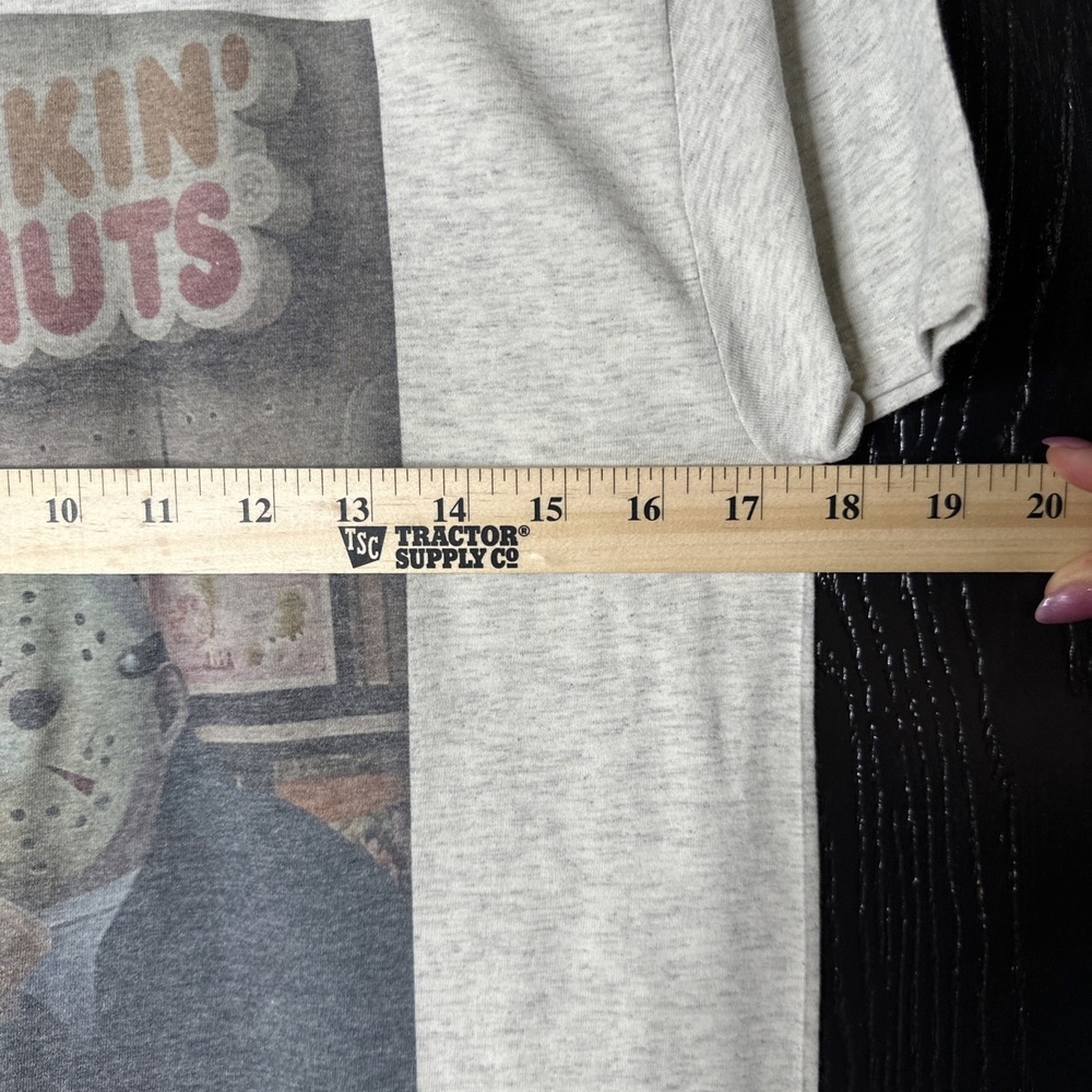 Funny Halloween Tee Jason Michael Shirt Michael Myers Jason Voorhees T-Shirt S - Picture 5 of 7